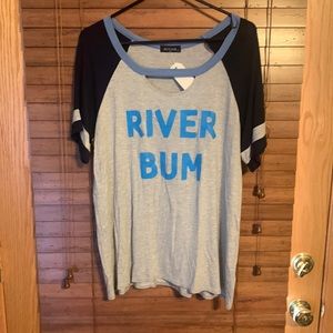 Super soft River Bum top one size